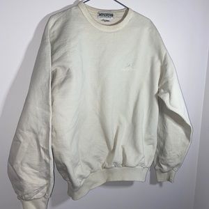 Wind River cream crew neck sweater